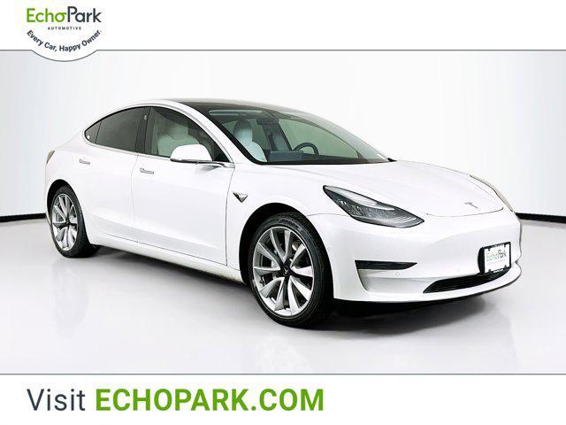 used 2019 Tesla Model 3 car, priced at $17,996