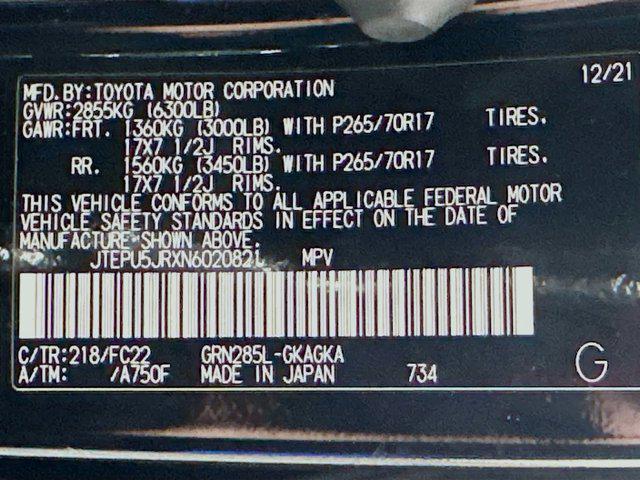 used 2022 Toyota 4Runner car, priced at $36,897