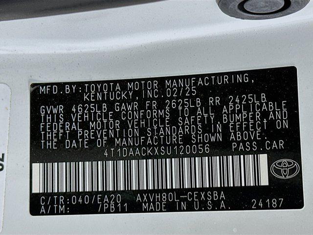 used 2025 Toyota Camry car, priced at $28,597