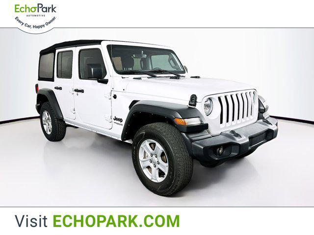 used 2022 Jeep Wrangler Unlimited car, priced at $26,489