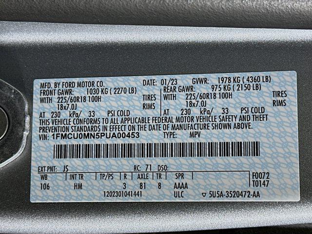 used 2023 Ford Escape car, priced at $20,297