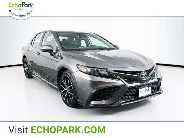 used 2021 Toyota Camry car, priced at $18,299