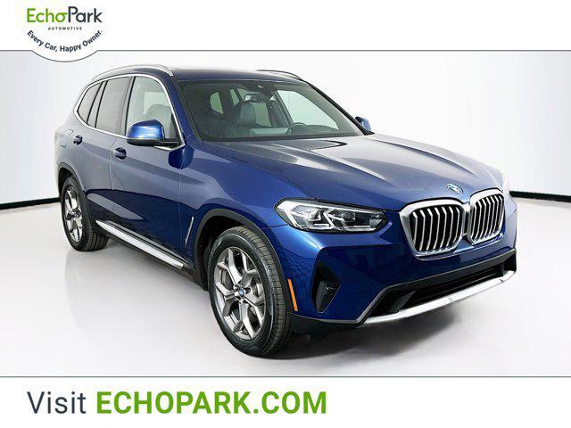 used 2022 BMW X3 car, priced at $27,697