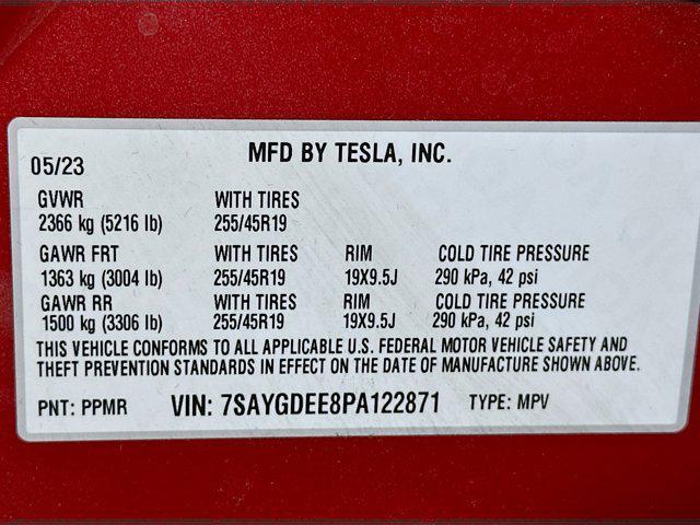 used 2023 Tesla Model Y car, priced at $29,597