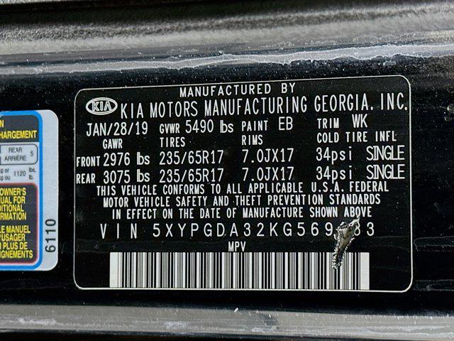 used 2019 Kia Sorento car, priced at $13,399