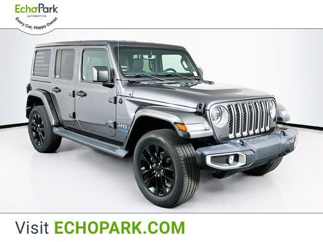 used 2021 Jeep Wrangler Unlimited 4xe car, priced at $28,797