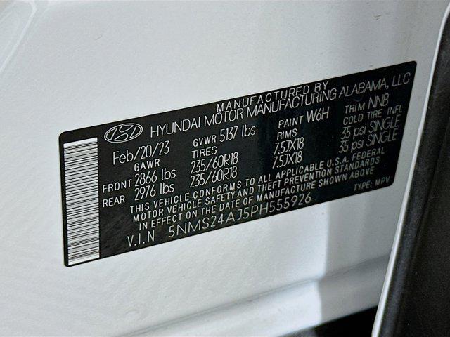 used 2023 Hyundai Santa Fe car, priced at $21,387