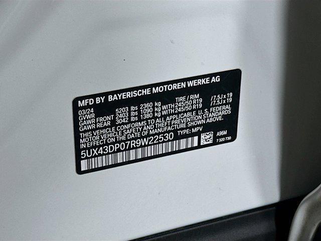 used 2024 BMW X3 car, priced at $28,487