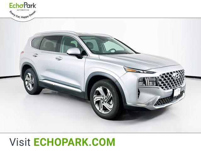 used 2021 Hyundai Santa Fe car, priced at $18,996