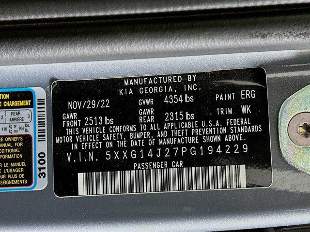 used 2023 Kia K5 car, priced at $17,187