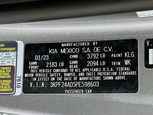 used 2023 Kia Forte car, priced at $16,197