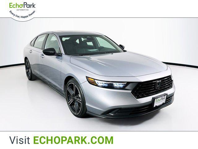 used 2023 Honda Accord Hybrid car, priced at $25,397