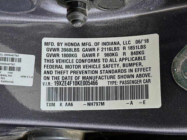 used 2019 Honda Insight car, priced at $17,397
