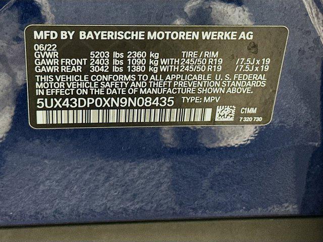 used 2022 BMW X3 car, priced at $30,597