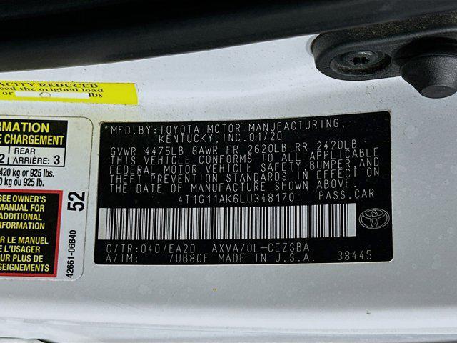 used 2020 Toyota Camry car, priced at $15,899