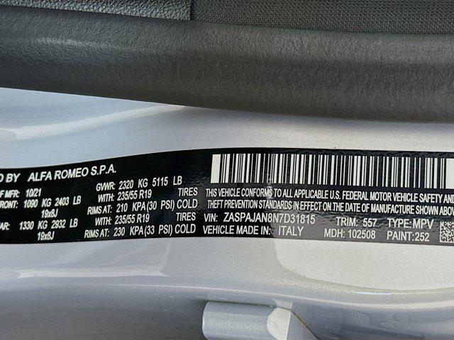 used 2022 Alfa Romeo Stelvio car, priced at $21,797