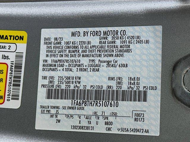 used 2024 Ford Mustang car, priced at $23,287