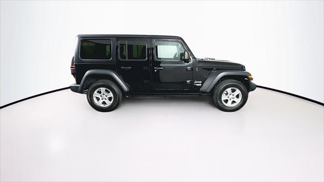 used 2020 Jeep Wrangler Unlimited car, priced at $29,489