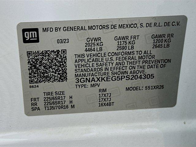 used 2023 Chevrolet Equinox car, priced at $17,197