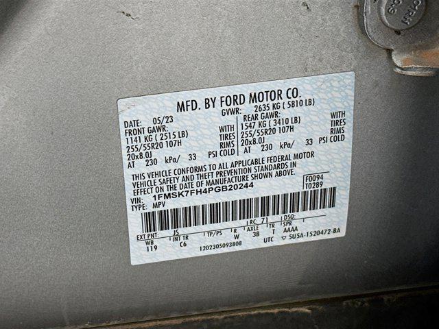 used 2023 Ford Explorer car, priced at $27,847