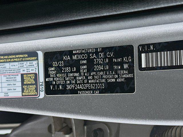 used 2023 Kia Forte car, priced at $15,297