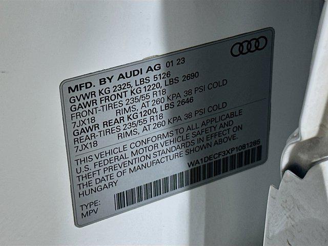 used 2023 Audi Q3 car, priced at $24,397