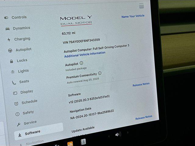 used 2022 Tesla Model Y car, priced at $26,297