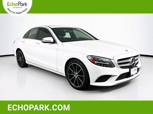 used 2021 Mercedes-Benz C-Class car, priced at $27,189