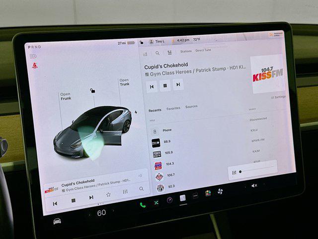 used 2018 Tesla Model 3 car, priced at $20,496