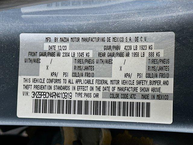 used 2024 Mazda Mazda3 car, priced at $21,496