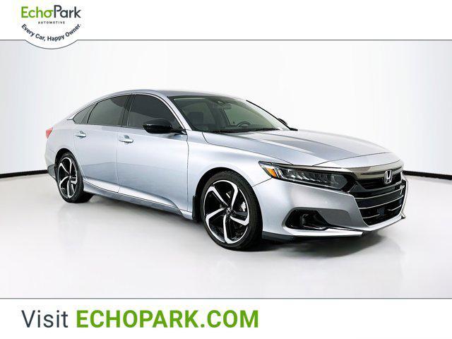 used 2021 Honda Accord car, priced at $22,997