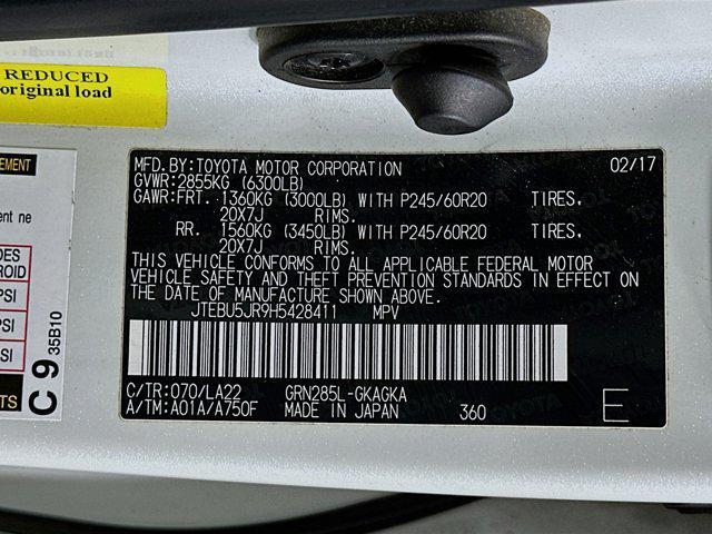 used 2017 Toyota 4Runner car, priced at $31,497