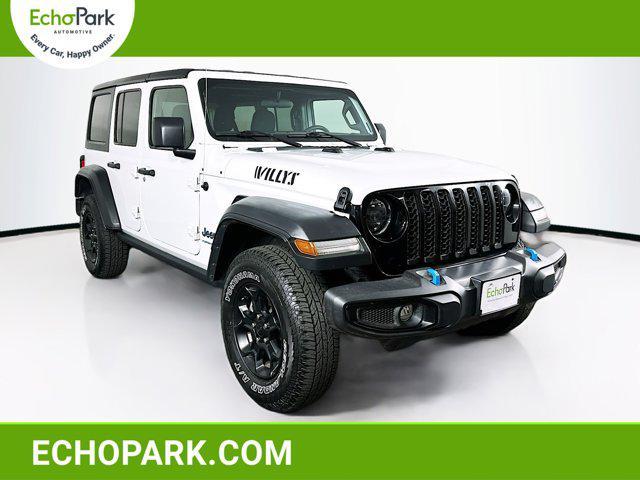 used 2023 Jeep Wrangler 4xe car, priced at $32,289