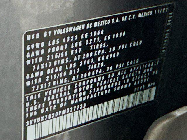 used 2023 Volkswagen Taos car, priced at $18,287