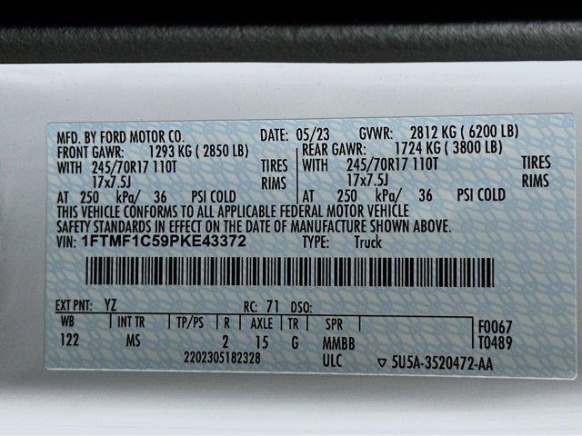 used 2023 Ford F-150 car, priced at $41,697