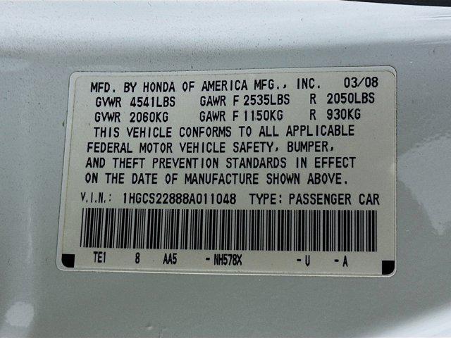used 2008 Honda Accord car, priced at $8,496