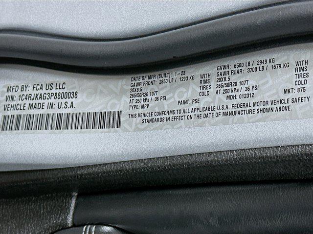 used 2023 Jeep Grand Cherokee L car, priced at $28,987