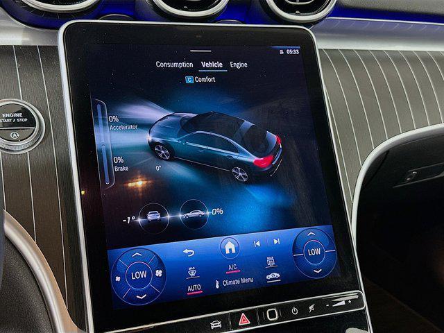 used 2023 Mercedes-Benz C-Class car, priced at $33,997