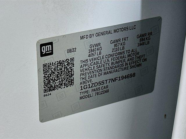 used 2022 Chevrolet Malibu car, priced at $13,597
