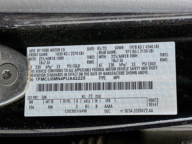 used 2023 Ford Escape car, priced at $16,497