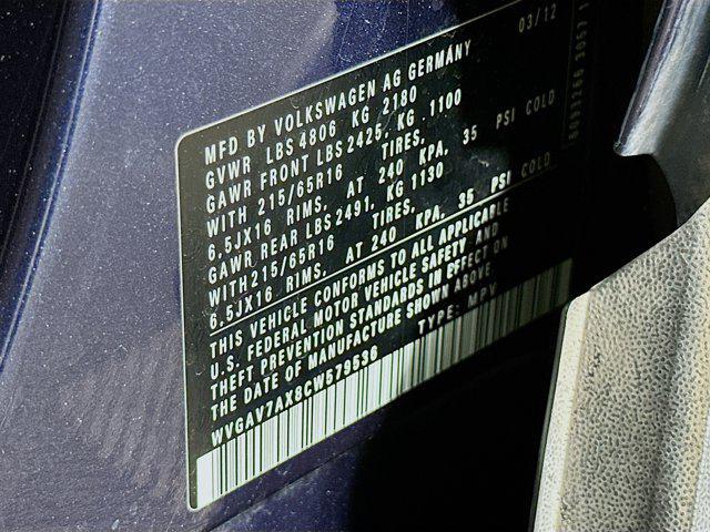 used 2012 Volkswagen Tiguan car, priced at $4,896