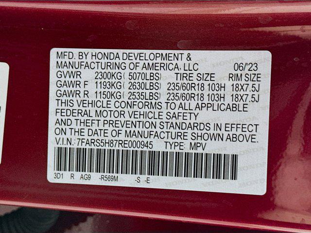 used 2024 Honda CR-V Hybrid car, priced at $27,487