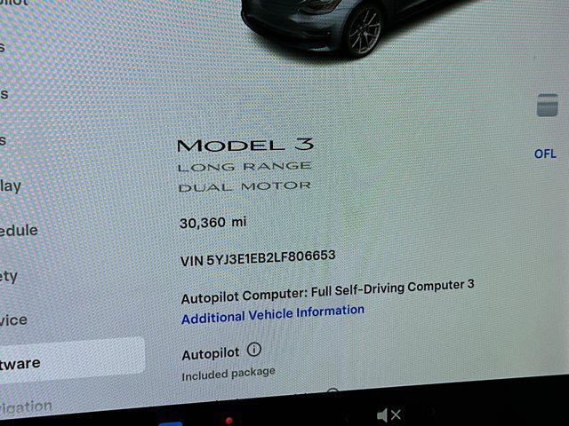 used 2020 Tesla Model 3 car, priced at $24,997