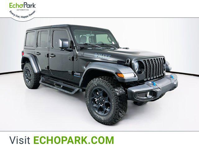 used 2023 Jeep Wrangler 4xe car, priced at $28,487