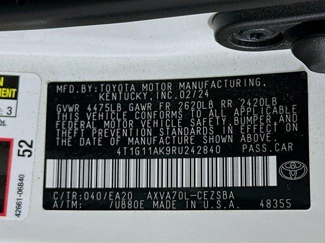 used 2024 Toyota Camry car, priced at $24,496