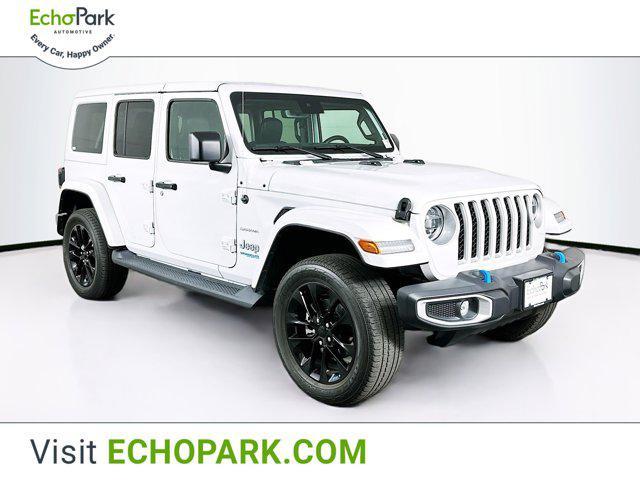 used 2022 Jeep Wrangler Unlimited 4xe car, priced at $30,397