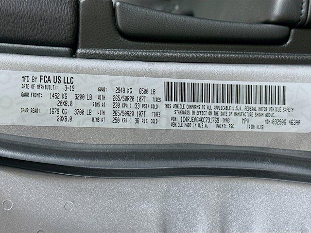 used 2019 Jeep Grand Cherokee car, priced at $17,896