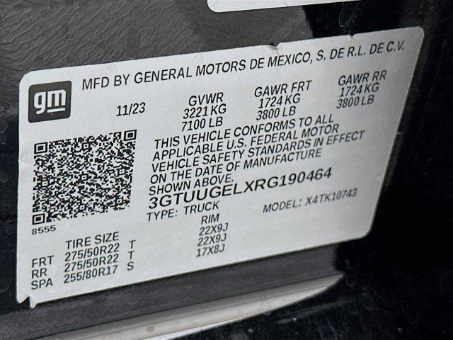 used 2024 GMC Sierra 1500 car, priced at $54,987