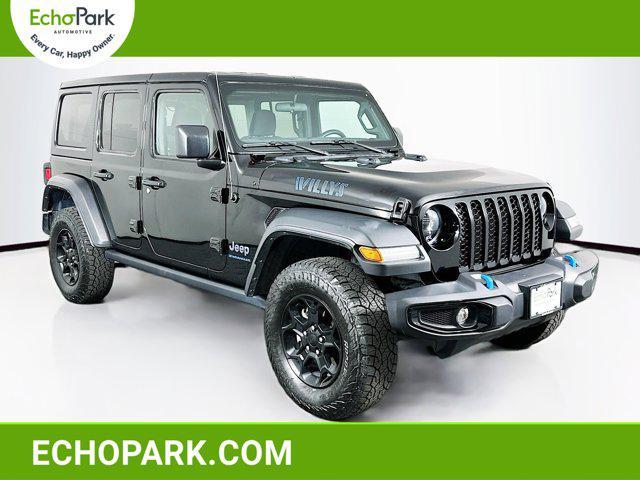 used 2023 Jeep Wrangler 4xe car, priced at $32,889