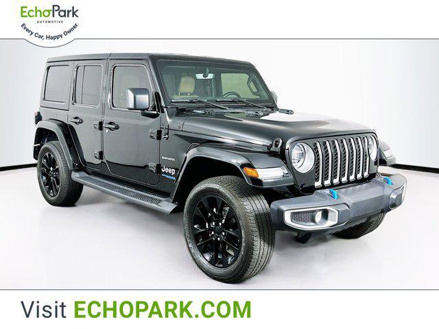 used 2022 Jeep Wrangler Unlimited 4xe car, priced at $29,797